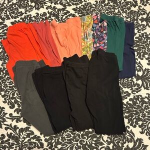 Girls Colorful Leggings Bundle